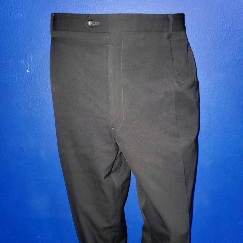 Navy Joseph & Feiss Double Pleat Dress Pants 40X32